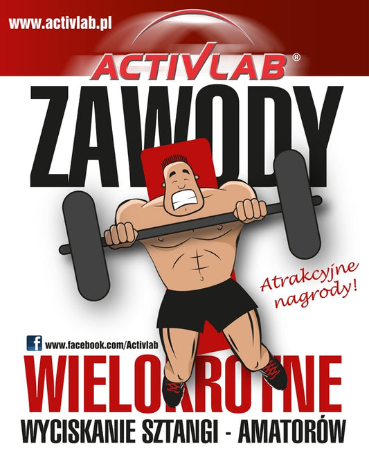 Zawody w Wielokrotnym wyciskaniu sztangi połowy masy ciała!