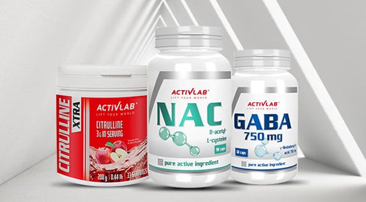 Nowości Activlab – poznajcie Citrulline Xtra, NAC i GABA