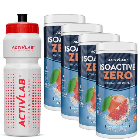 Isoactive ZERO 4 x 225 g + BIDON