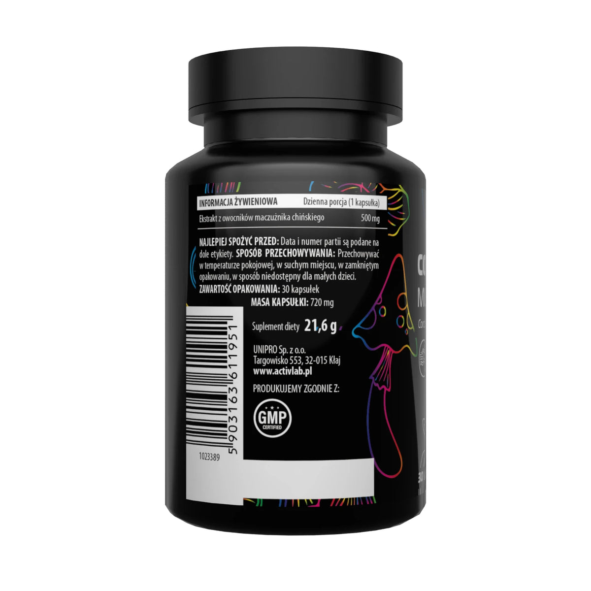 Cordyceps Mushroom 30 kapsułek