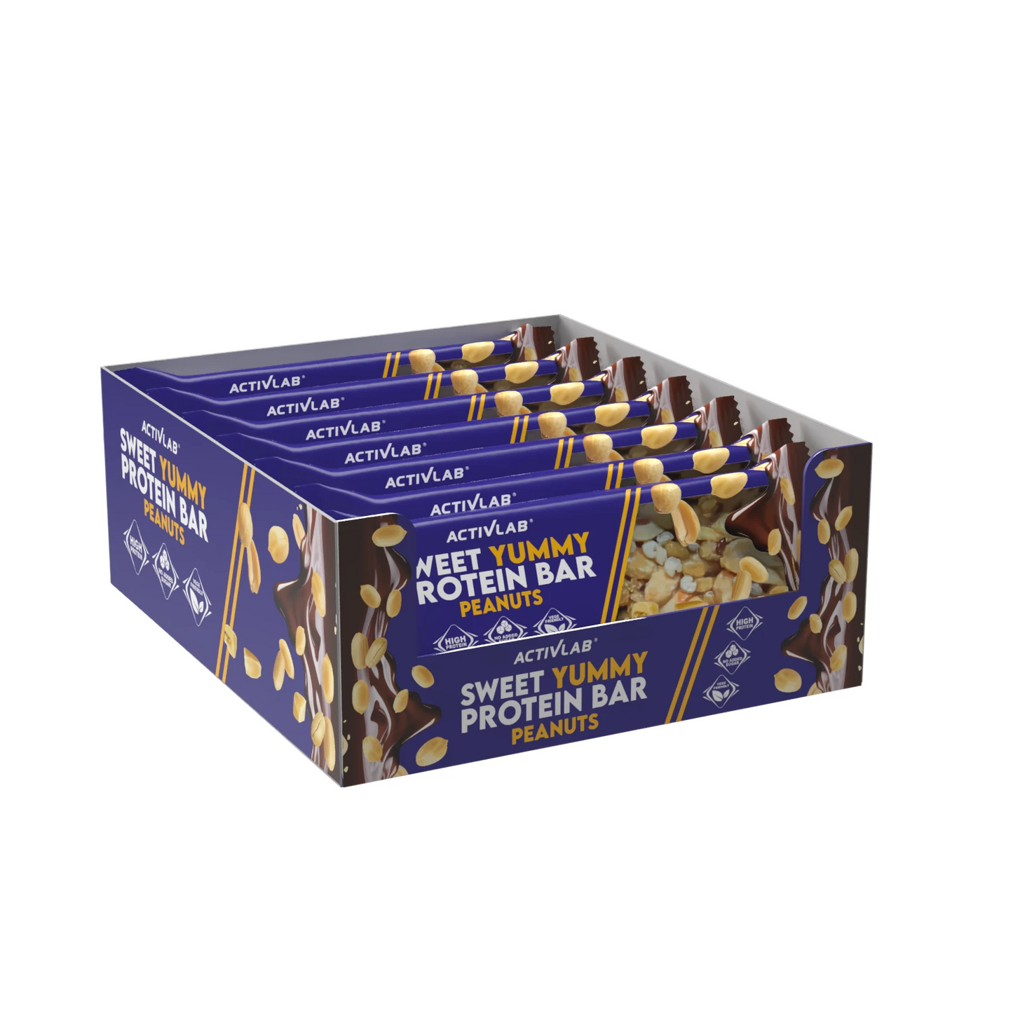 Sweet Yummy Protein Bar Peanuts